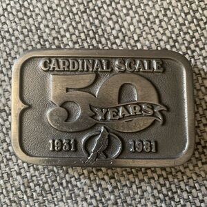 Cardinal Scale Belt Buckle